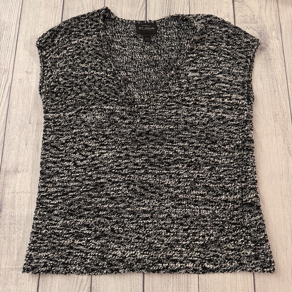 St. John‎ Boutiques Size Small Sleeveless Knit Sweater Shell Top Women's